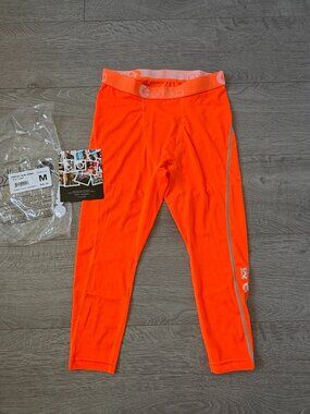 Ethika Subzero Performance Neon Orange 3/4 Tight M NEW